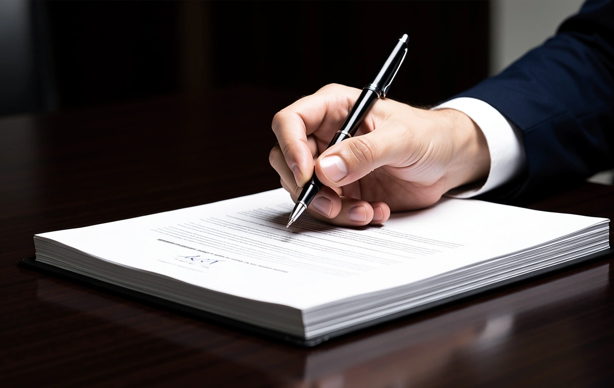 Firma de compromiso ético